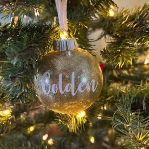 Harry Styles inspired Christmas ornament